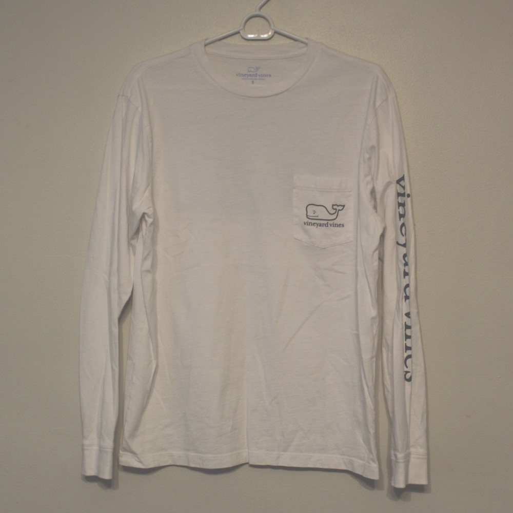 Vineyard Vines Men's Long Sleeve T-Shirt Docks